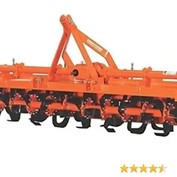 Heavy Duty Tractor Operated Rotavator for Loosening and Aerating Soil